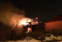 В Подольске сгорел частный дом