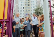 гандбольная площадка открылась в чехове
